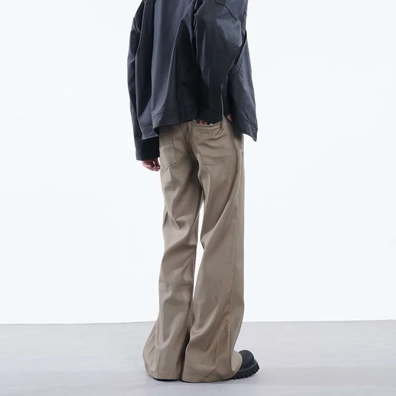 COOLALPACA Loose Fit Bootcut Casual Pants Unisex-9