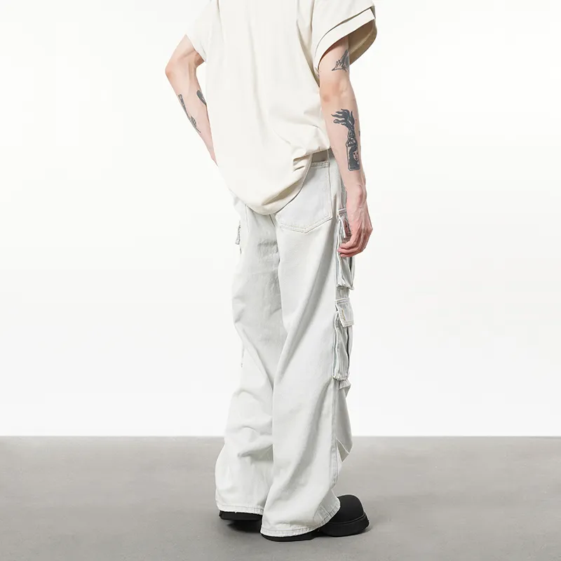 COOLALPACA Jeans Unisex Light Blue-4