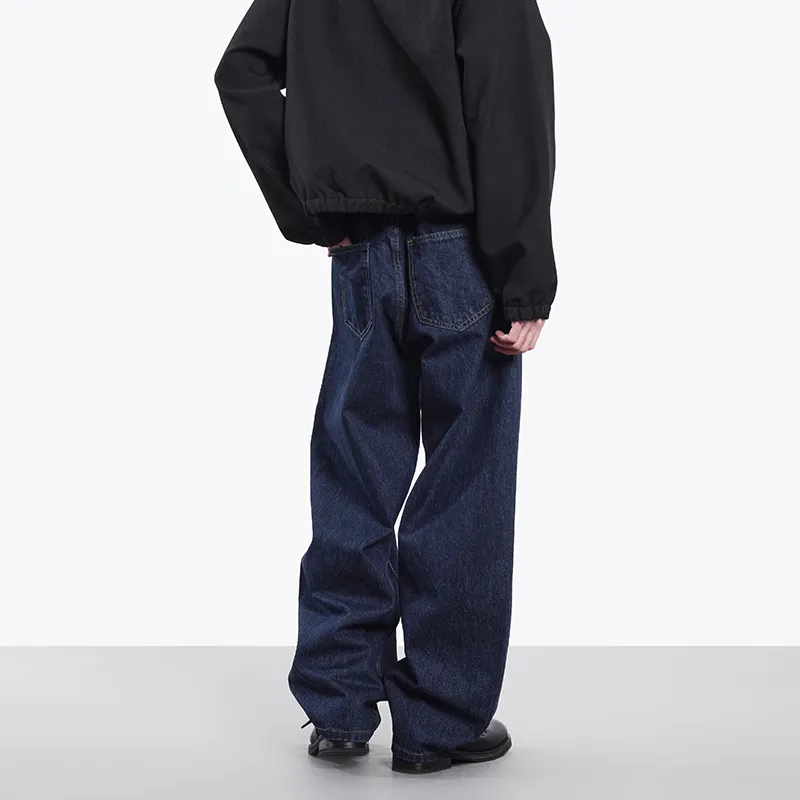COOLALPACA Loose Fit Versatile Wide Leg Jeans Unisex-24