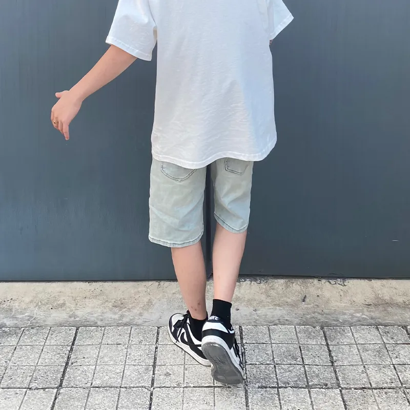 COOLALPACA Unisex Denim Shorts Swag-14