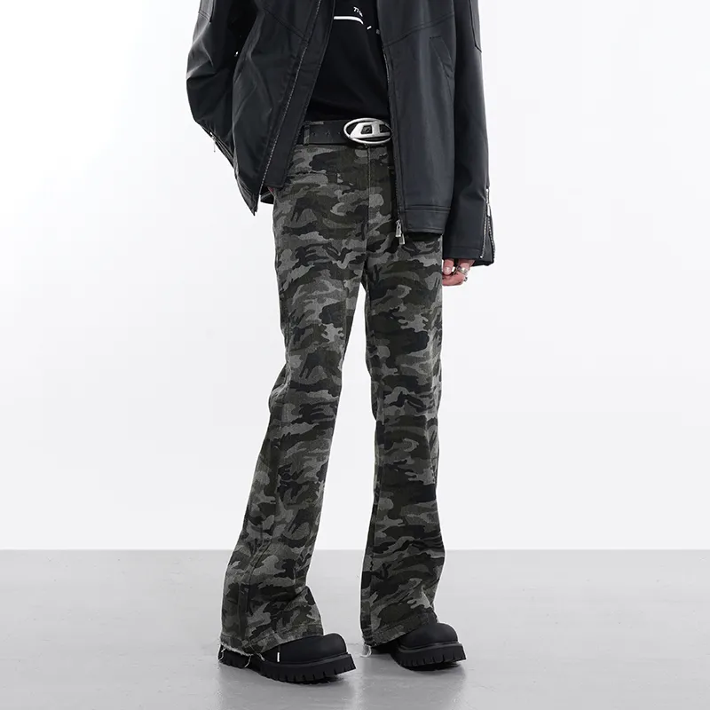 COOLALPACA Loose Fit Bootcut Casual Pants Unisex-2