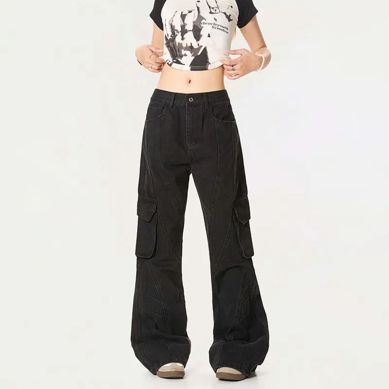 COOLALPACA Jeans Unisex Black-2