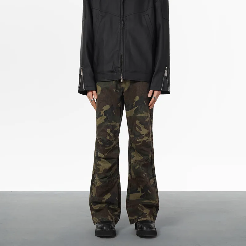 COOLALPACA Casual Pants Unisex Camouflage-3