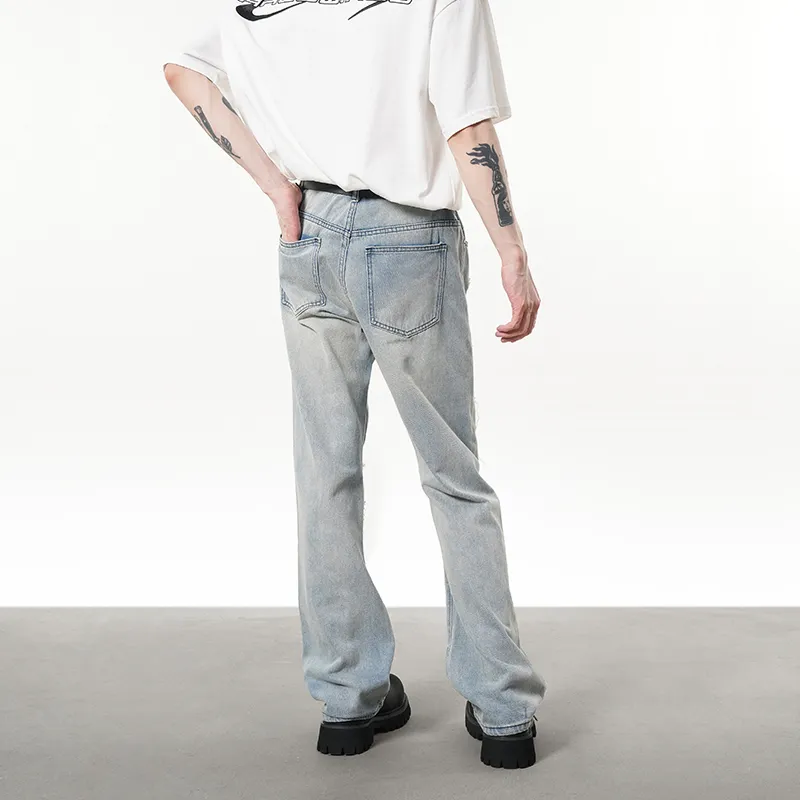 COOLALPACA Jeans Fall Unisex Light Blue-4