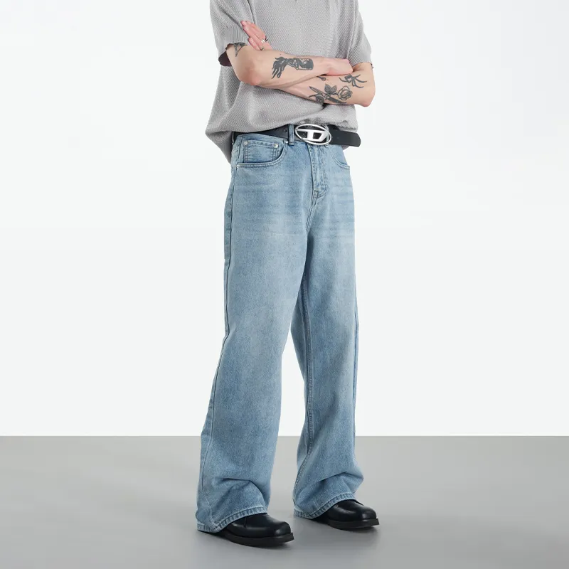 COOLALPACA Jeans Unisex Bamboo Blue-3