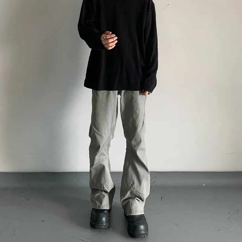 COOLALPACA Loose Fit Bootcut Jeans Unisex-2