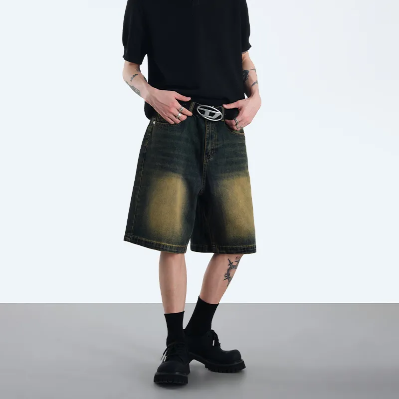 COOLALPACA Denim Shorts Unisex-2