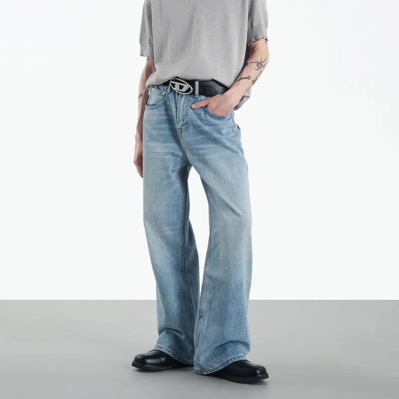 COOLALPACA Jeans Unisex Soda Blue-3