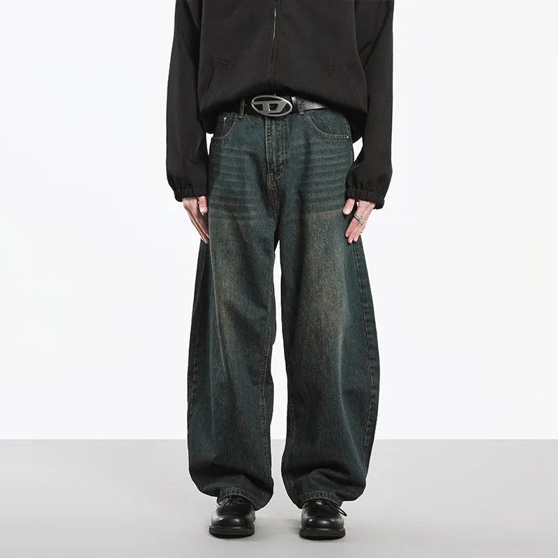 COOLALPACA Loose Fit Versatile Wide Leg Jeans Unisex-19