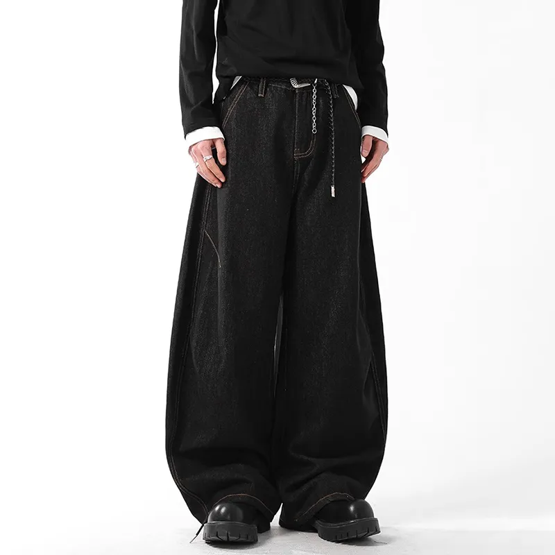 TESTUNG Jeans Unisex Classic Black-4