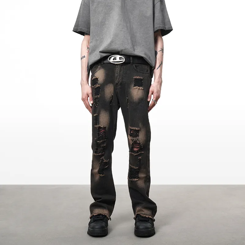 COOLALPACA Slimming Bootcut Jeans Unisex-3