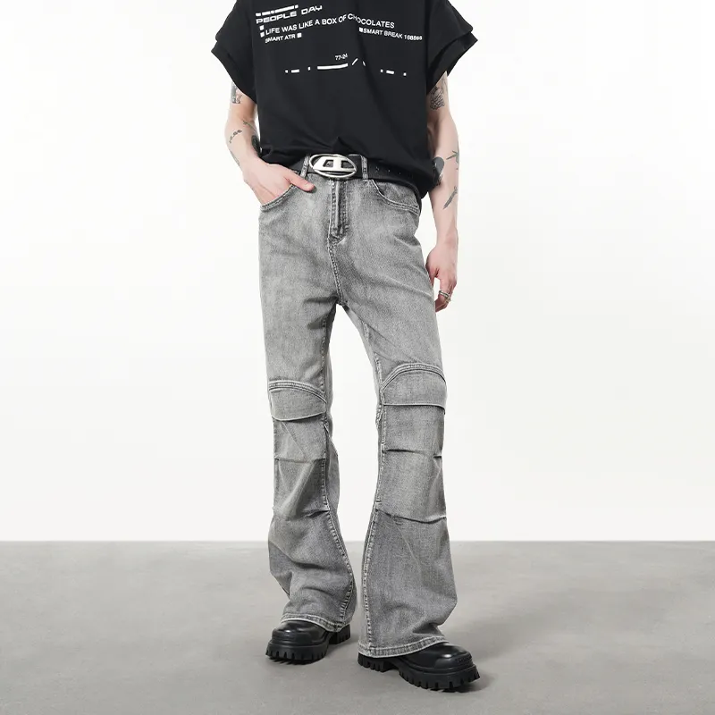 COOLALPACA Jeans Unisex Gray-2