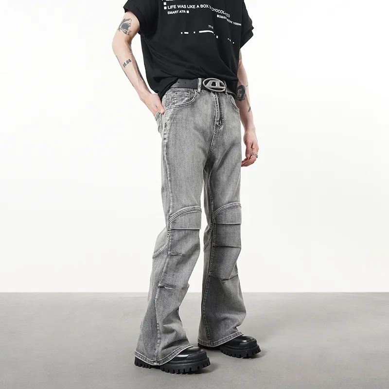 COOLALPACA Jeans Unisex Gray-3