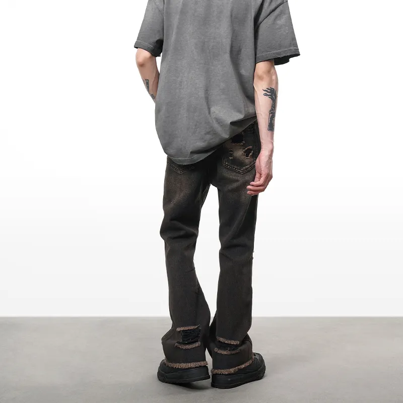 COOLALPACA Slimming Bootcut Jeans Unisex-4
