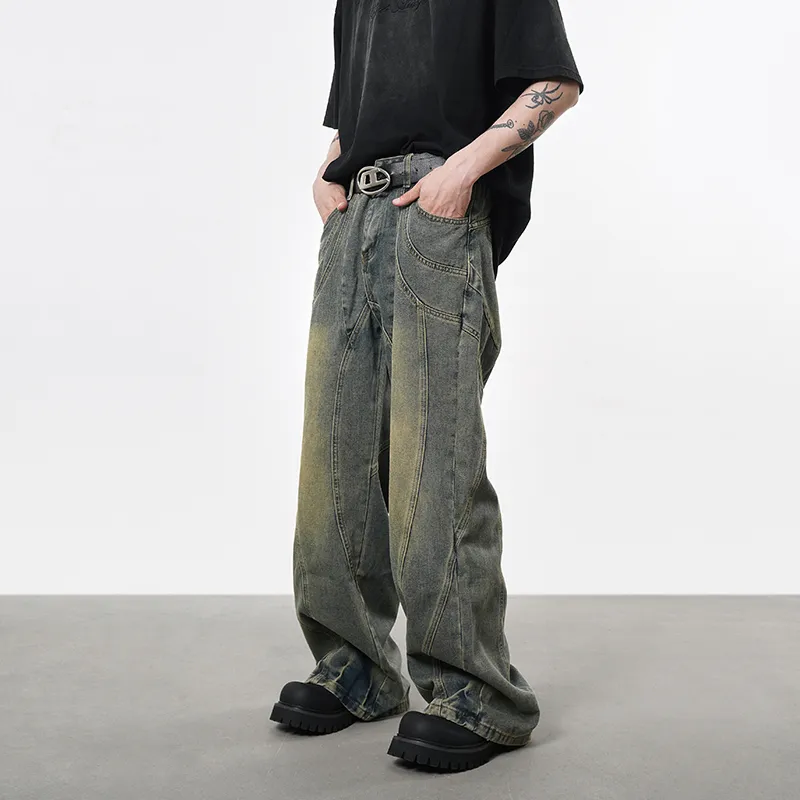 COOLALPACA Jeans Unisex Vintage Blue-2