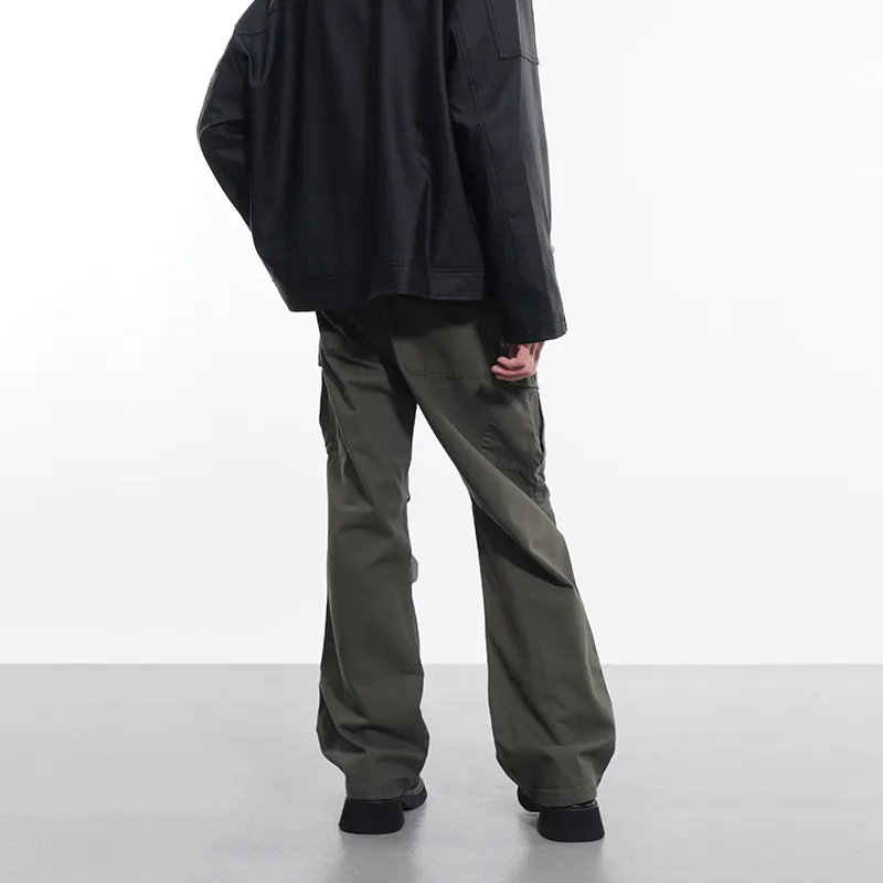 COOLALPACA Loose Fit Bootcut Casual Pants Unisex-2