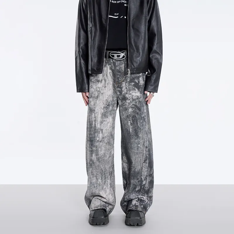 COOLALPACA Loose Fit Wide Leg Jeans Unisex-2