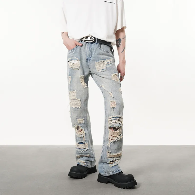 COOLALPACA Jeans Fall Unisex Light Blue-2