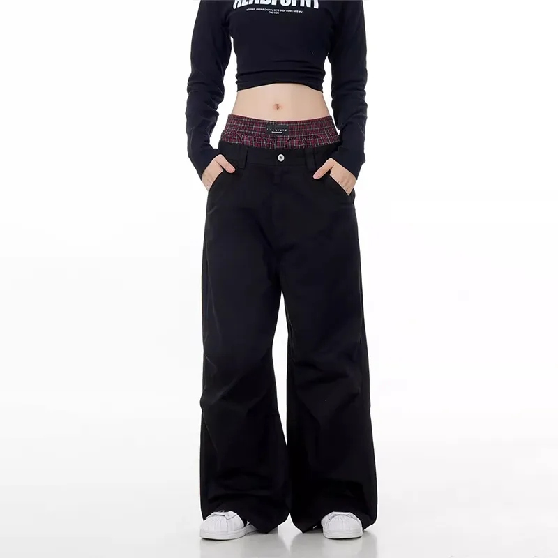 COOLALPACA Loose Fit Bootcut Casual Pants Unisex-2