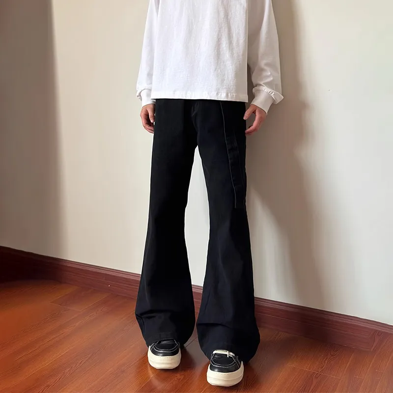 COOLALPACA Loose Fit Versatile Bootcut Jeans Unisex-3