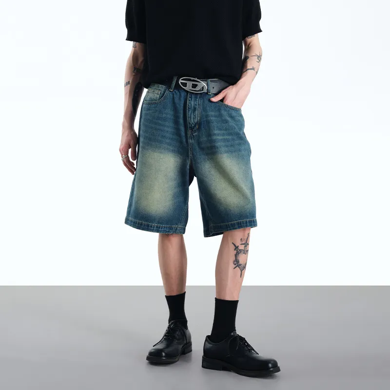 COOLALPACA Denim Shorts Unisex-7
