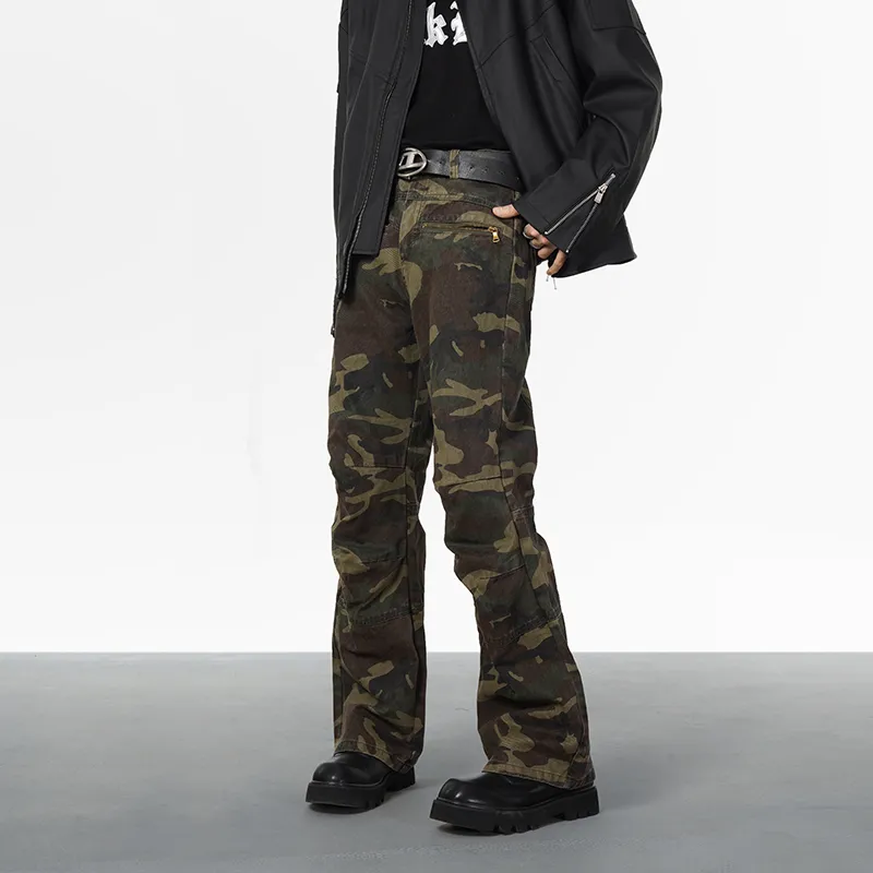 COOLALPACA Casual Pants Unisex Camouflage-2
