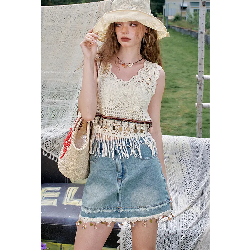 ELF SACK Two Piece Skirt Sets Women's-24