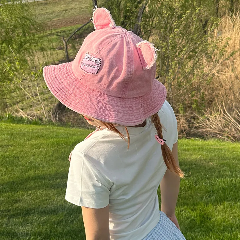 ELF SACK Cotton Bucket Hats Women's-11