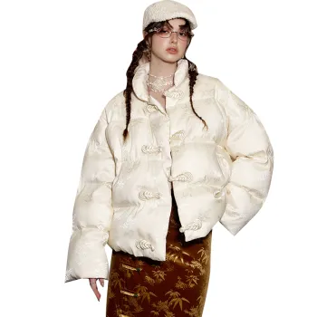 ELF SACK Down Jacket Women's Versatile Pearl White