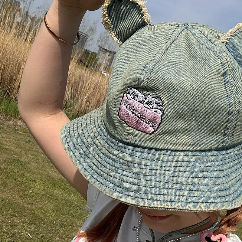 ELF SACK Cotton Bucket Hats Women's-6