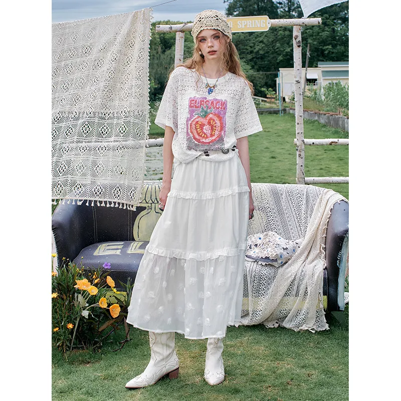 ELF SACK Two Piece Skirt Sets Women's-14