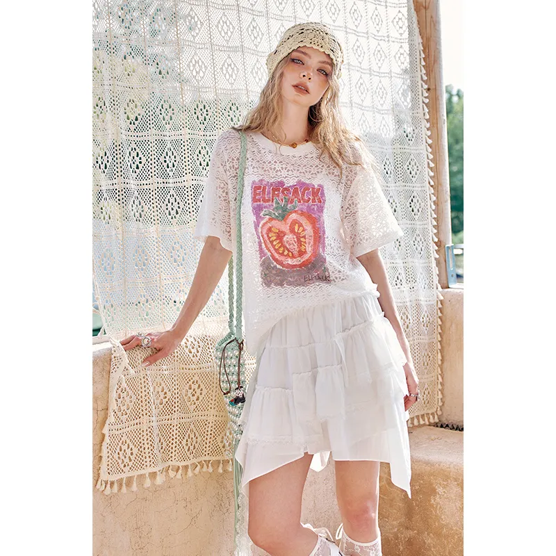 ELF SACK Two Piece Skirt Sets Women's-9
