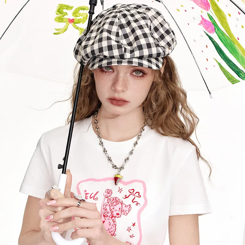 ELF SACK Polyester Cotton Blend Berets Women's-9