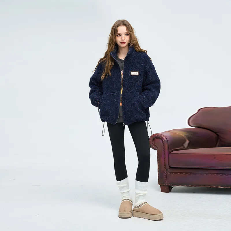ELF SACK Velvet feel Coat Women's-5