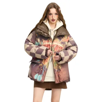ELF SACK Down Jacket Women's Amusement Park Coffee