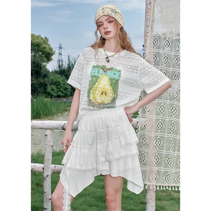 ELF SACK Two Piece Skirt Sets Women's-7