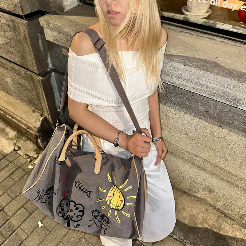 ELF SACK Polyester Shoulder Bag, Crossbody Bag, Handbag Women's Multicolor-11