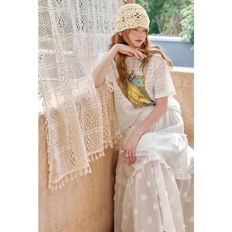 ELF SACK Two Piece Skirt Sets Women's-1