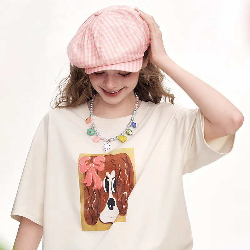 ELF SACK Polyester Cotton Blend Berets Women's-5