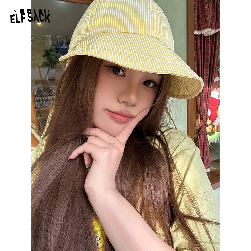 ELF SACK Polyester Bucket Hats Women's-16