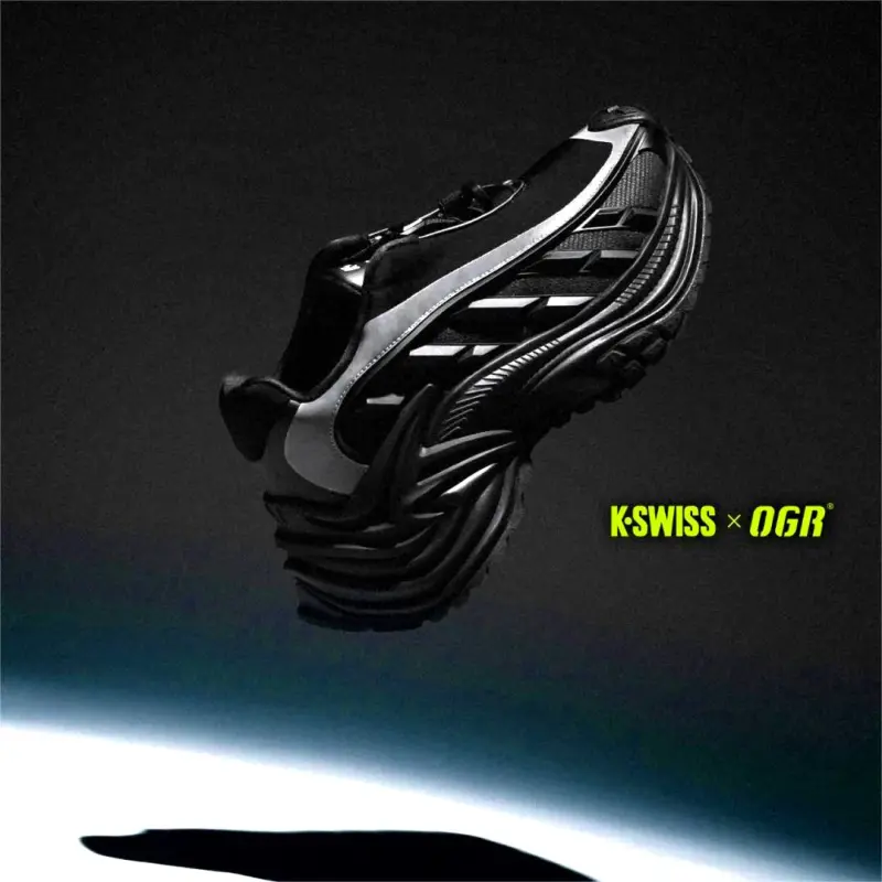 KSWISS x OGR Low Top Running Shoes Unisex Black-6
