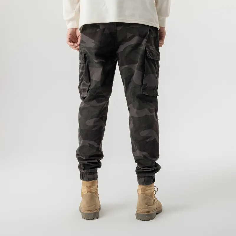 OCTO GAMBOL Casual Pants Unisex Army Green-4
