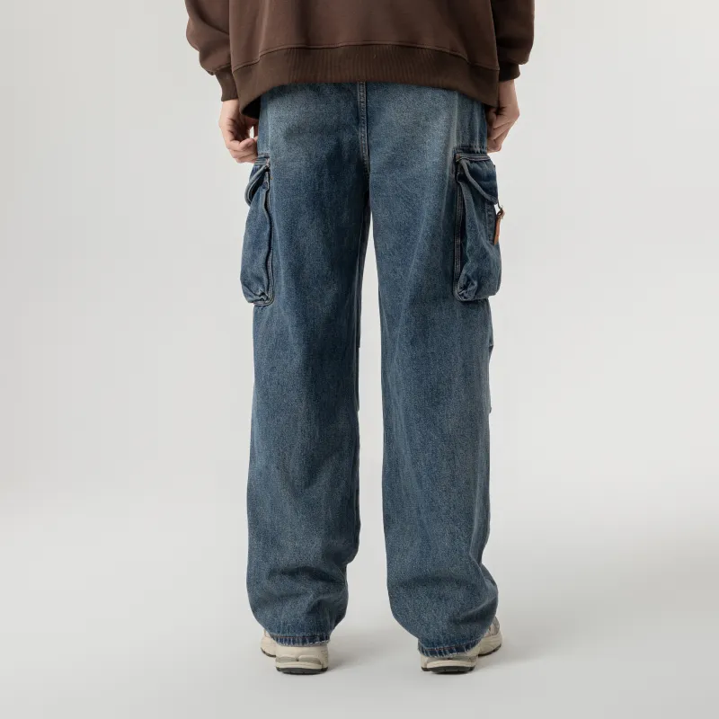 OCTO GAMBOL Jeans Unisex Blue-2