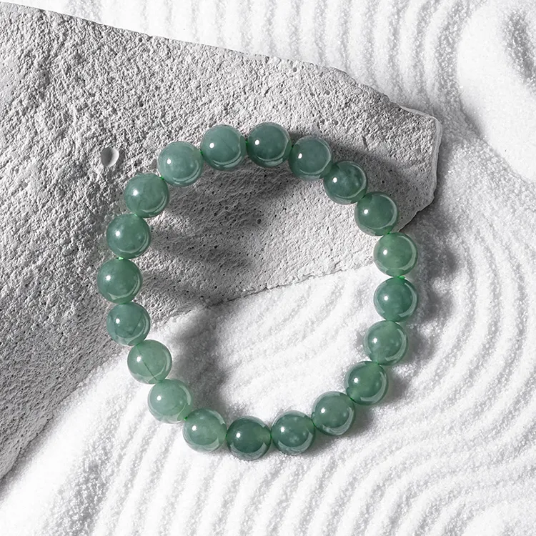 EZRA Ice Glutinous Jadeite Bracelets Unisex-2