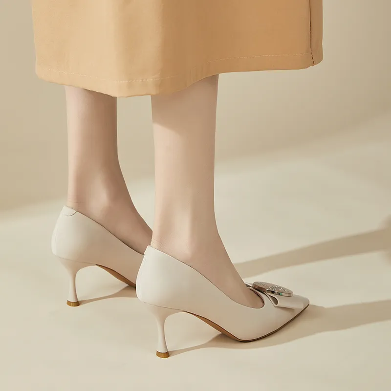 DAPHNE Slim Heel High Heels 7cm Women's-10
