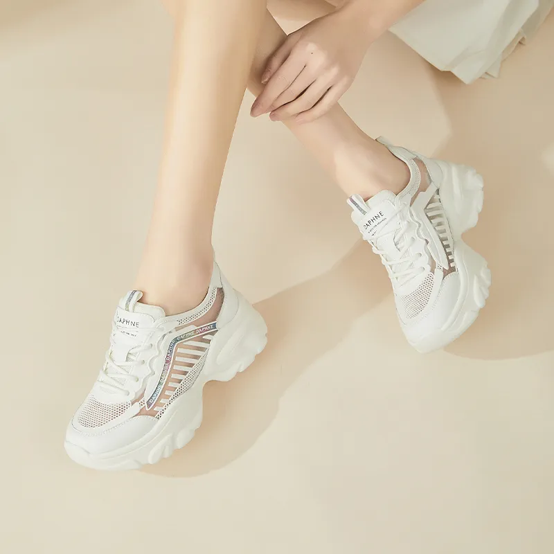 DAPHNE Low Top Chunky Sneakers Women's-4