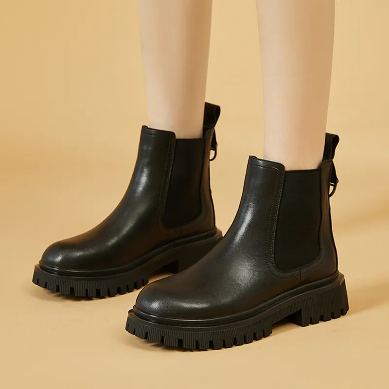 DAPHNE Chelsea Boots 4cm Women's-2