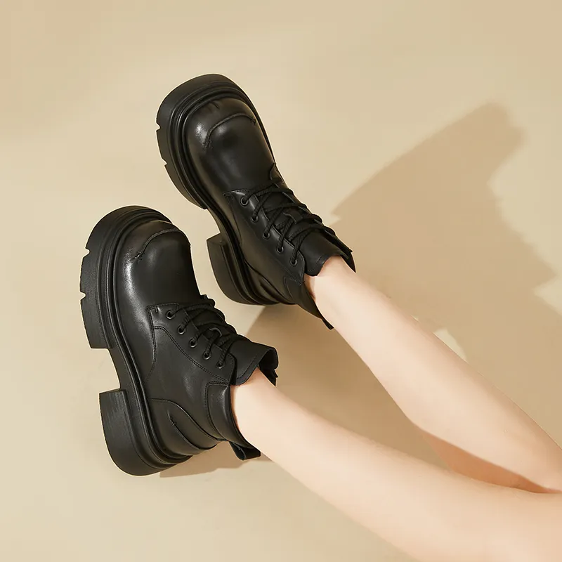 DAPHNE Ankle Boots Women's Black/Brown-6