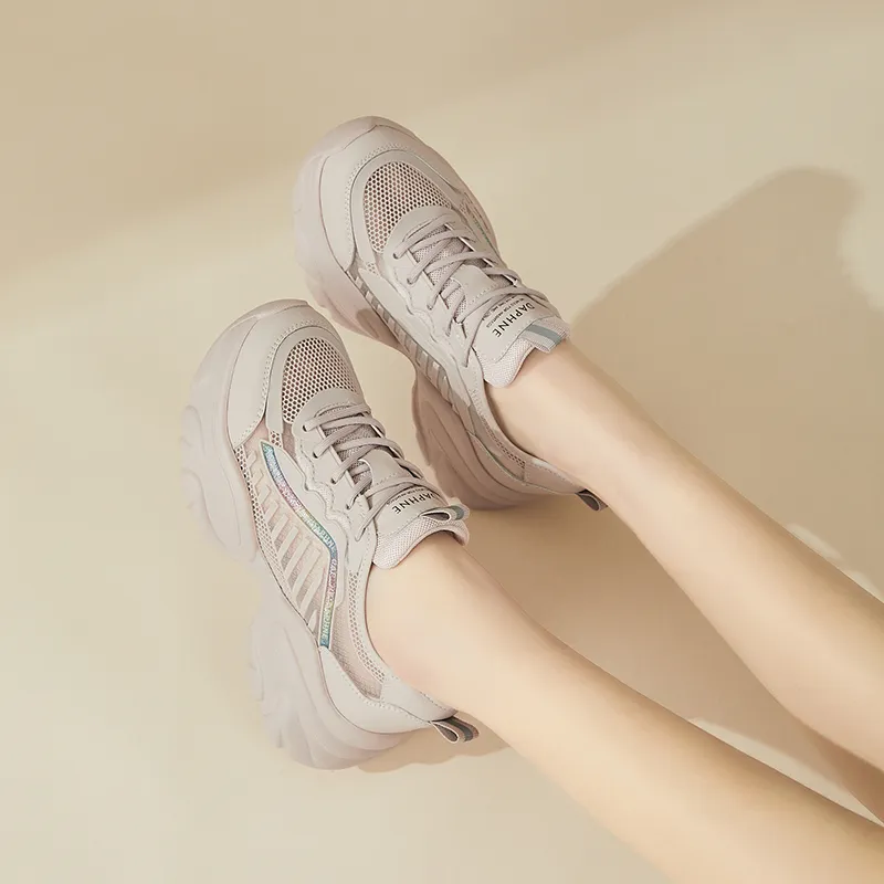 DAPHNE Low Top Chunky Sneakers Women's-11