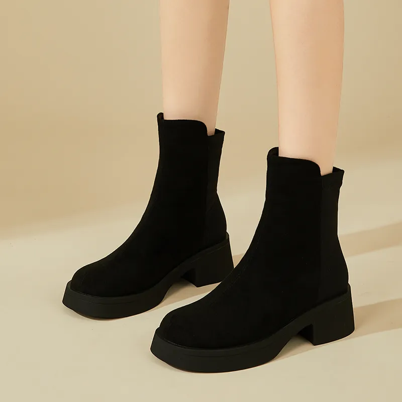 DAPHNE Ankle Boots Women's White-4